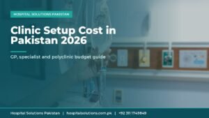 clinic setup cost Pakistan - patient care in clinic room