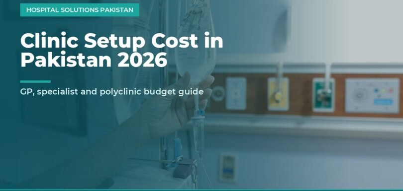 clinic setup cost Pakistan - patient care in clinic room