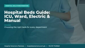hospital beds Pakistan - patient resting in hospital bed