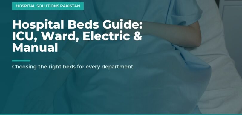 hospital beds Pakistan - patient resting in hospital bed