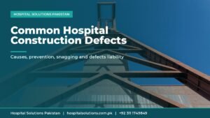 hospital construction defects - building structure under construction