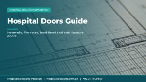 hospital doors Pakistan - architectural door and floor plan drawing
