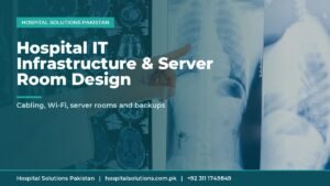 hospital IT infrastructure - doctor reviewing digital X-ray