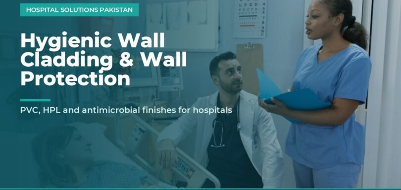 hospital wall cladding Pakistan - clean hospital room with medical staff